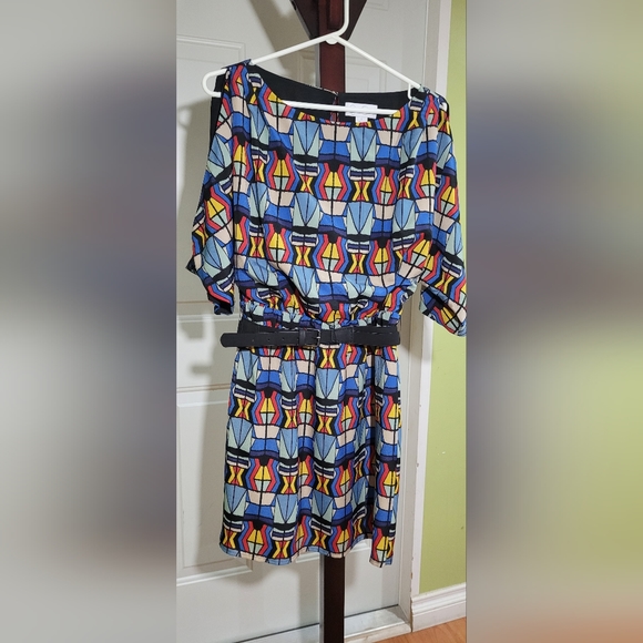 Jessica Simpson Multi Colored/Patterned Dress US2 - Picture 1 of 9